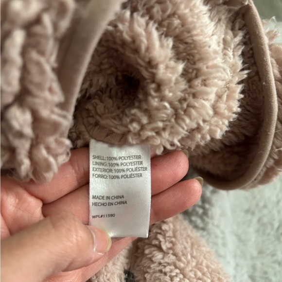 Weatherproof Vintage Ladies' Comfy Teddy Bear Vest Blushing Pink Size S - Picture 7 of 7